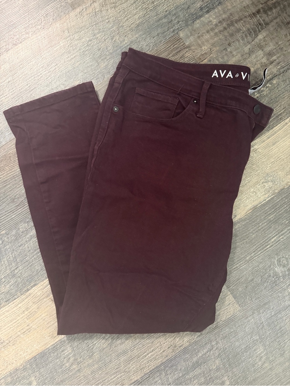 Ava & Viv women’s skinny work pants